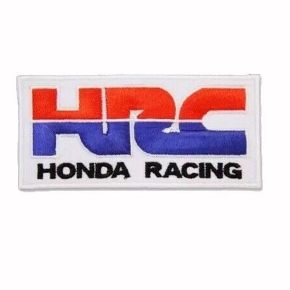 Honda Racing HRC Embroidered Iron-On Sew-On Patch - NEW
